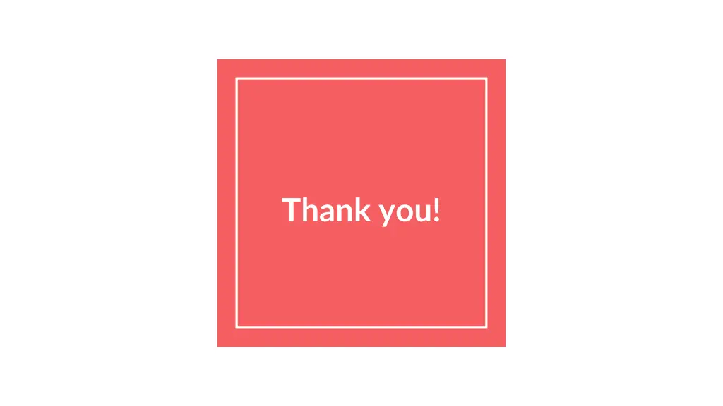 thank you