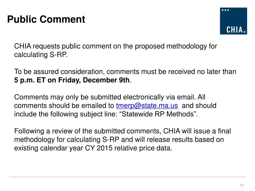 public comment