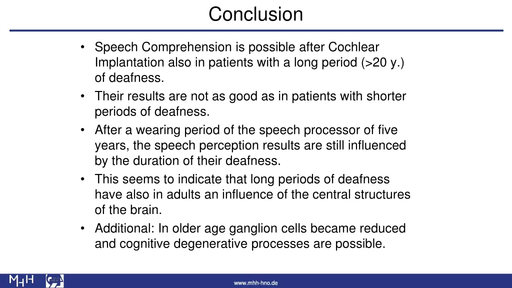 conclusion