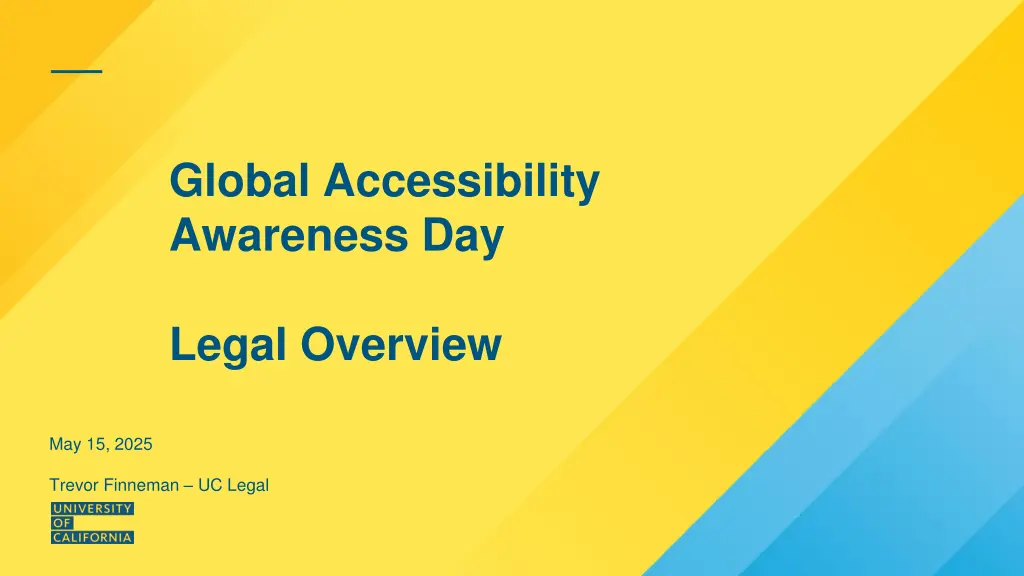 global accessibility awareness day