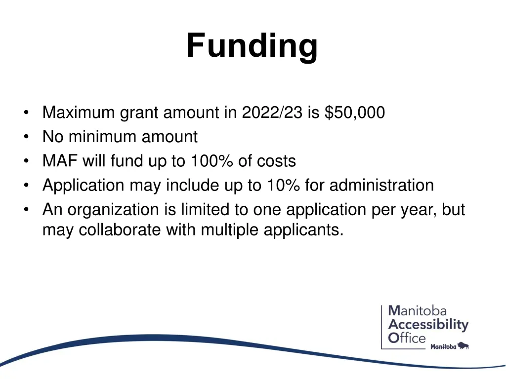 funding