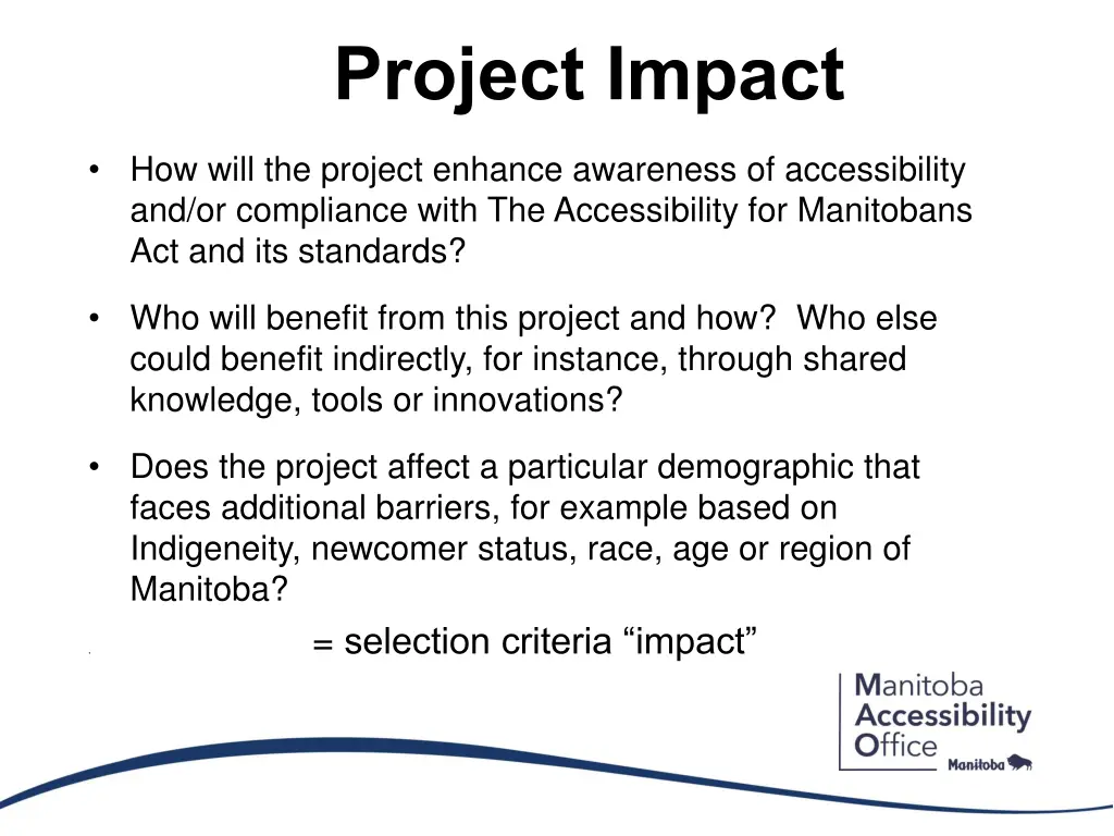 project impact