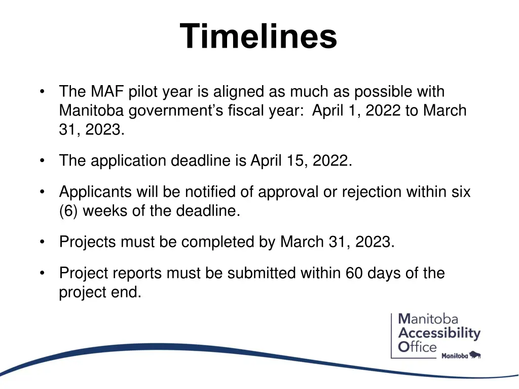 timelines