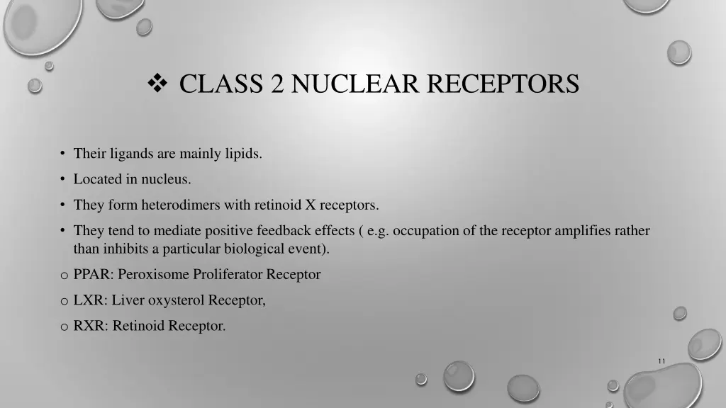 class 2 nuclear receptors