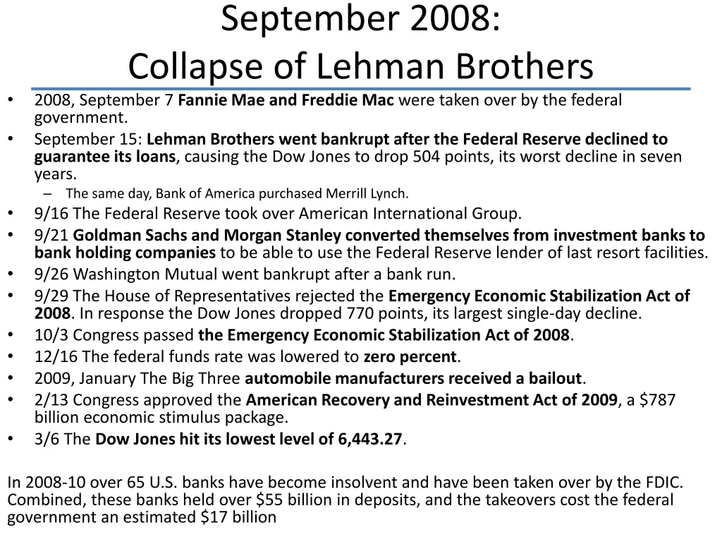 september 2008 collapse of lehman brothers 2008
