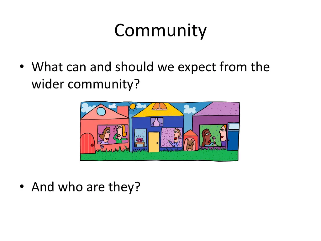 community