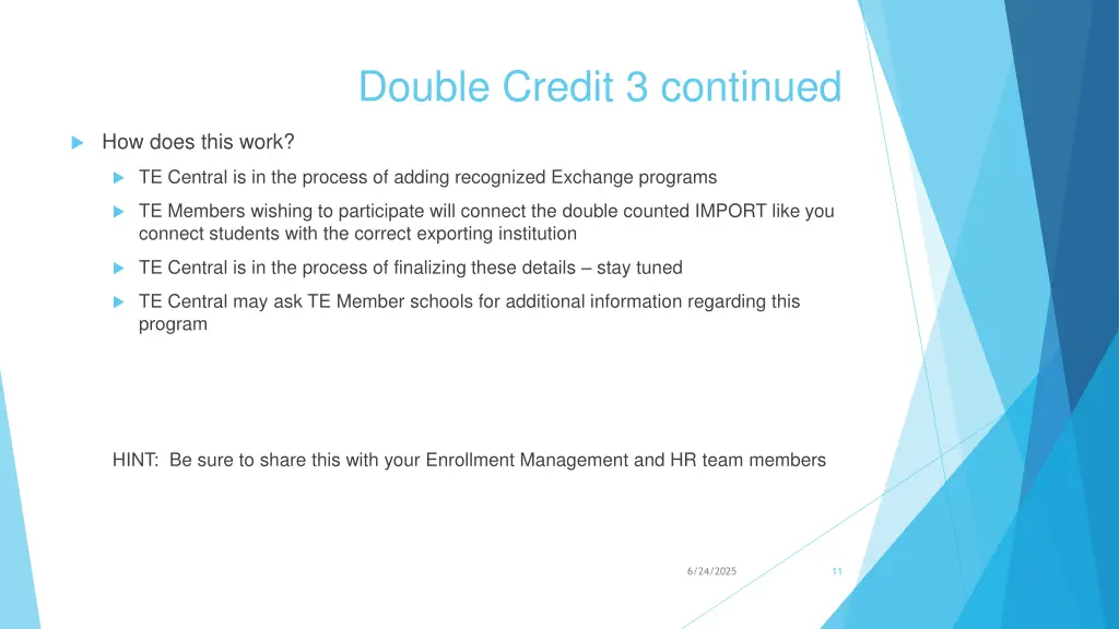 double credit 3 continued 1