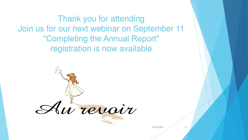 thank you for attending join us for our next