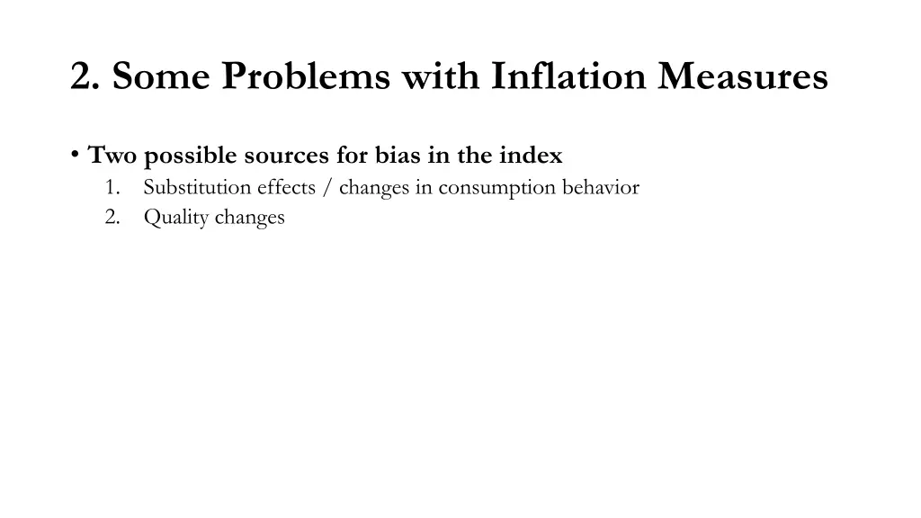 2 some problems with inflation measures 2