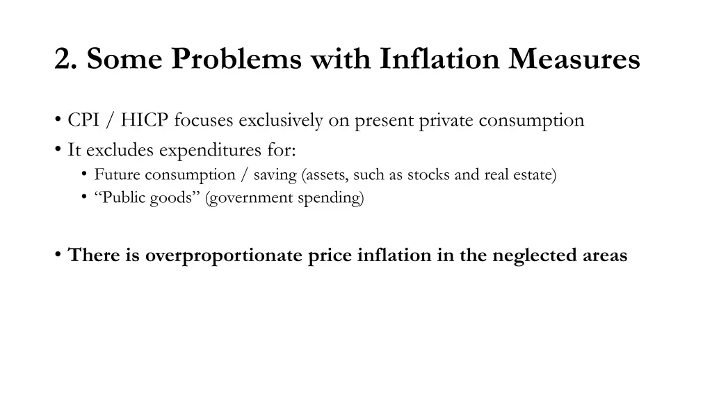2 some problems with inflation measures 5