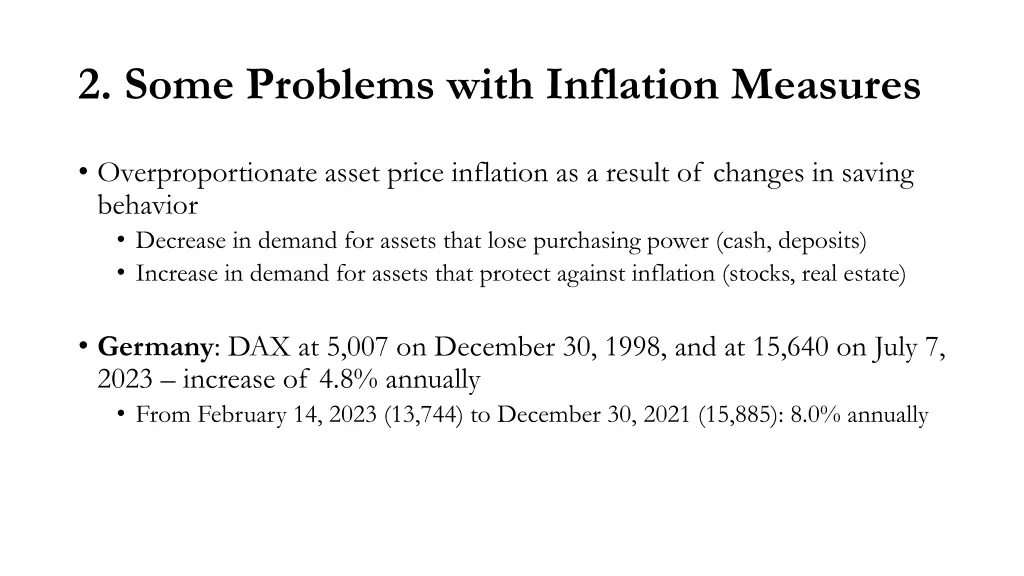 2 some problems with inflation measures 6