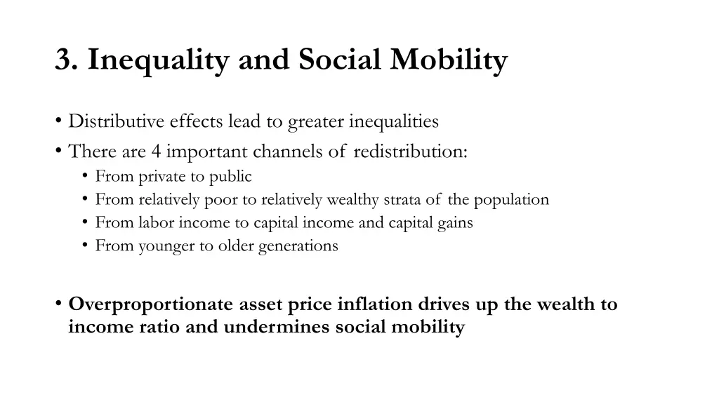 3 inequality and social mobility