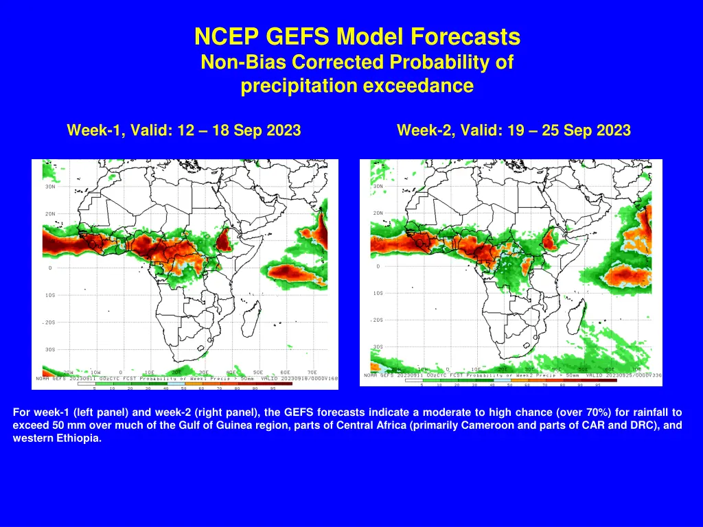 ncep gefs model forecasts non bias corrected