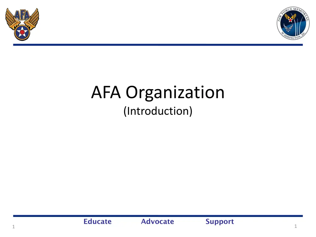 afa organization introduction
