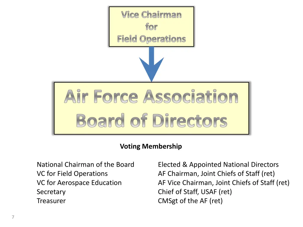 vice chairman for field operations 1