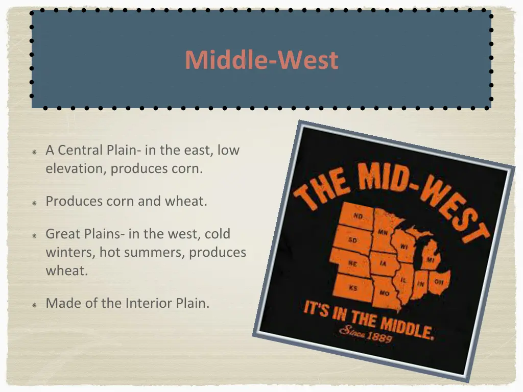 middle west