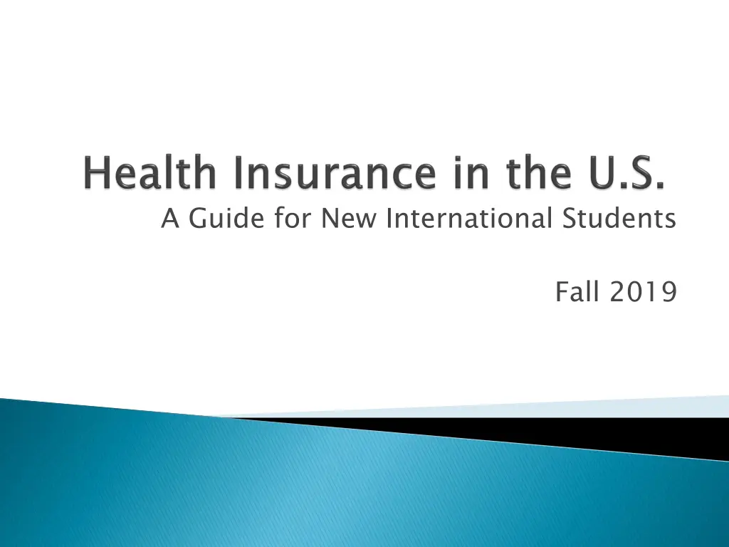 a guide for new international students