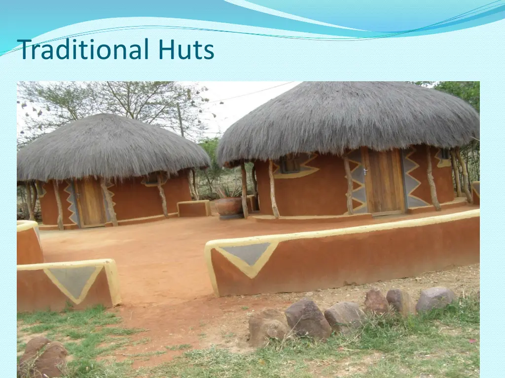 traditional huts