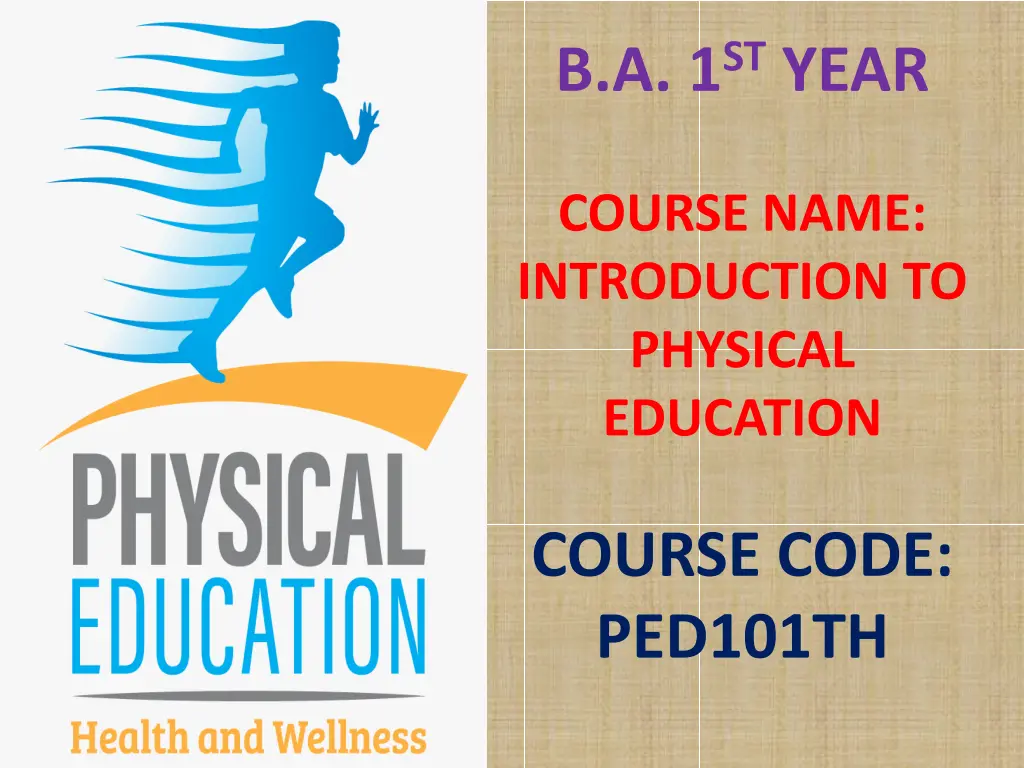 b a 1 st year