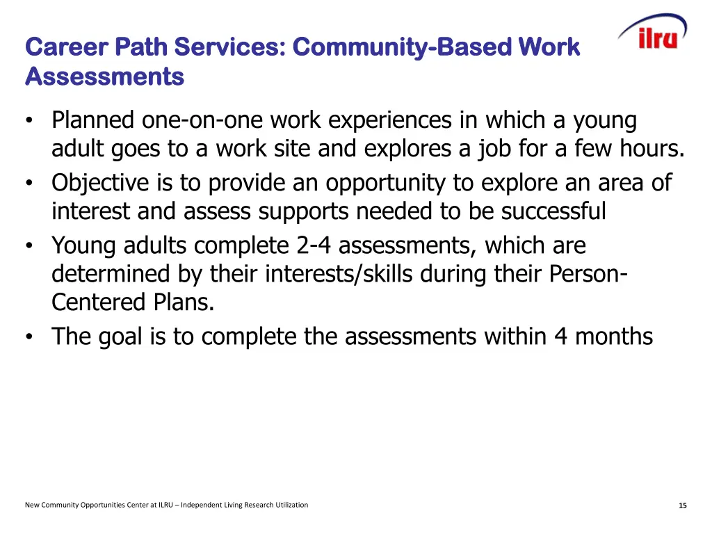 career path services community career path