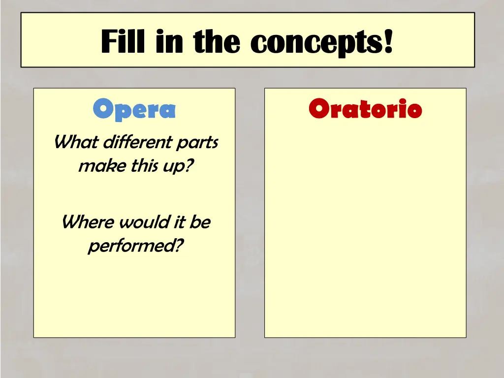 fill in the concepts fill in the concepts