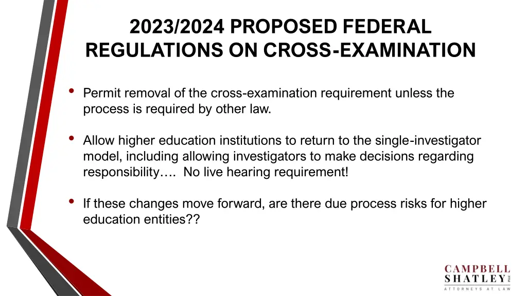 2023 2024 proposed federal regulations on cross