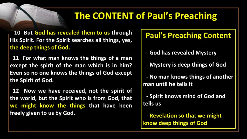 the content of paul s preaching 4