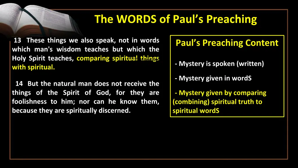 the words of paul s preaching 2