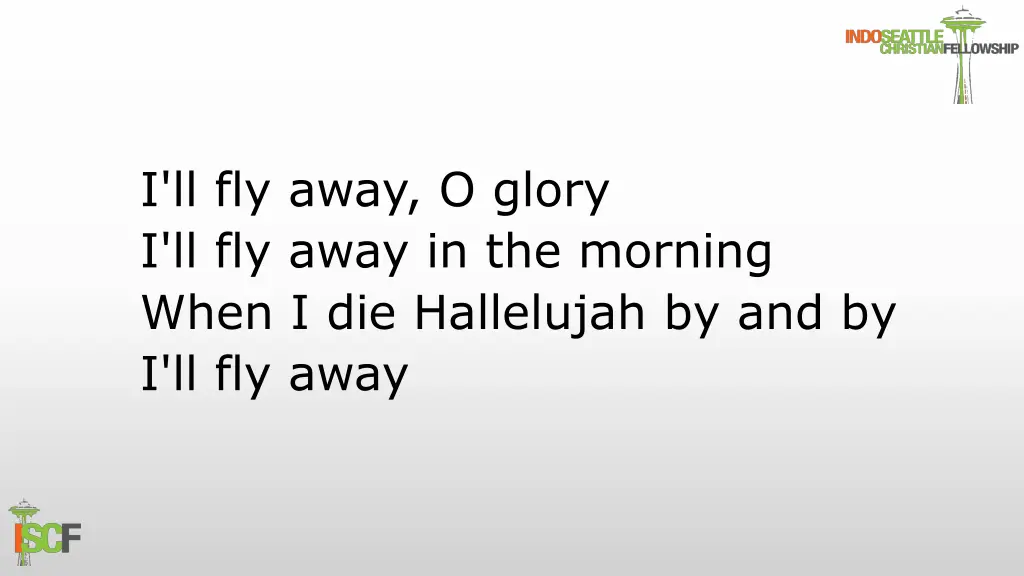 i ll fly away o glory i ll fly away 2