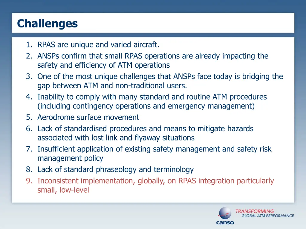challenges