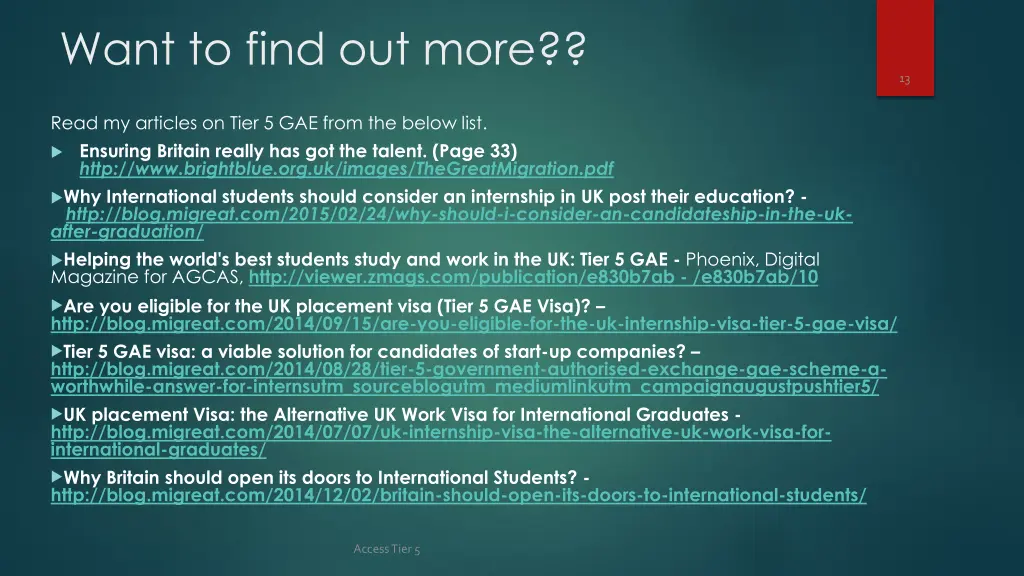 want to find out more
