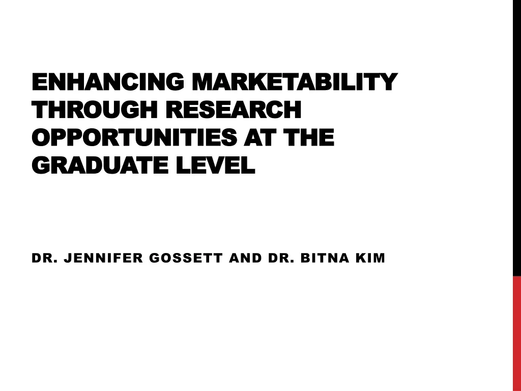 enhancing enhancing marketability marketability