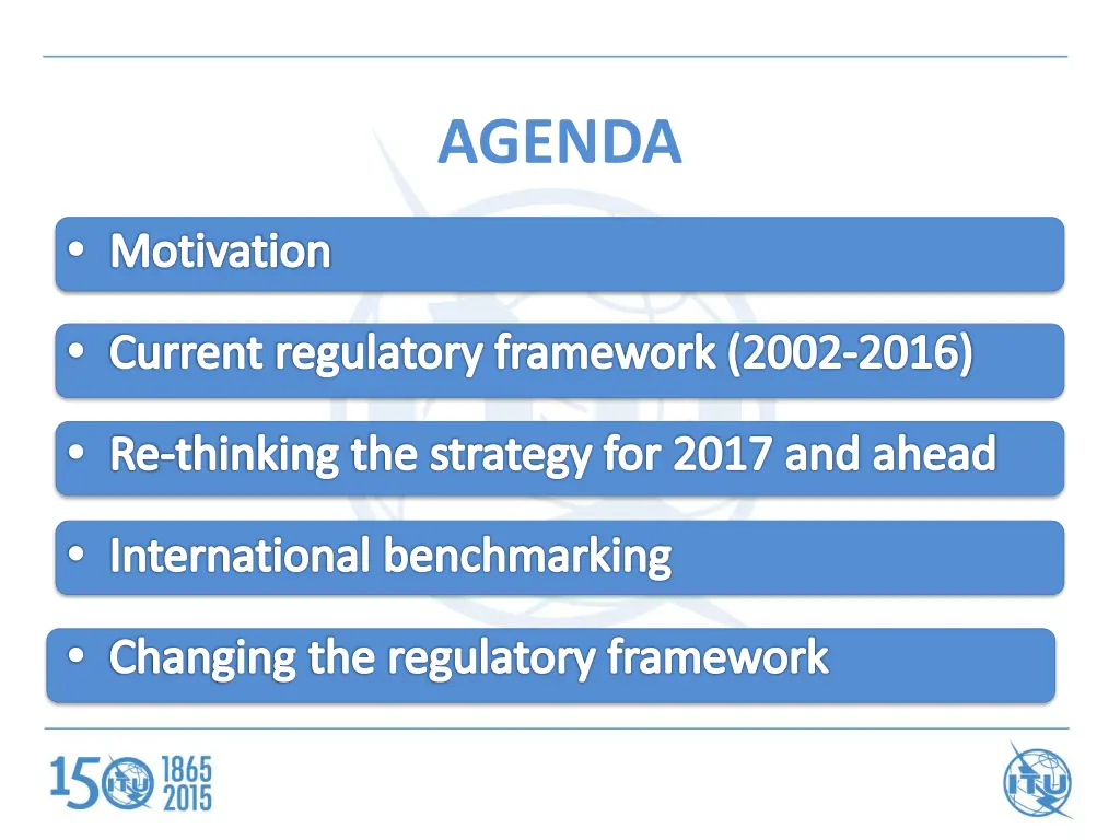 agenda