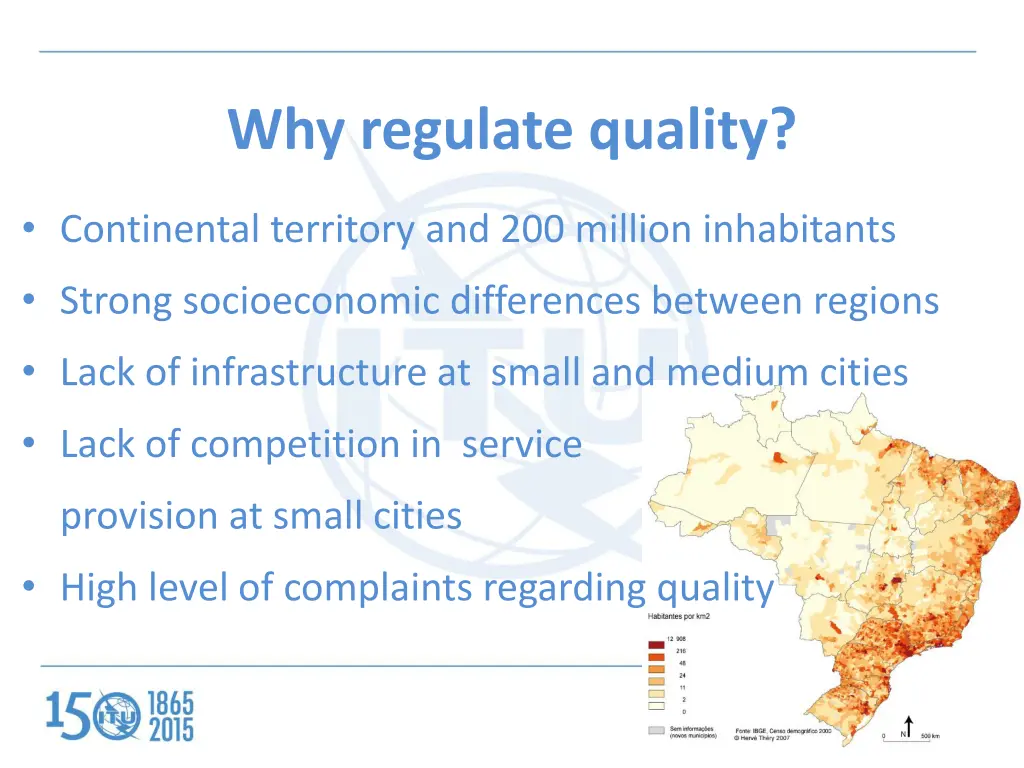 why regulate quality