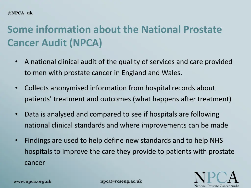 @npca uk 3