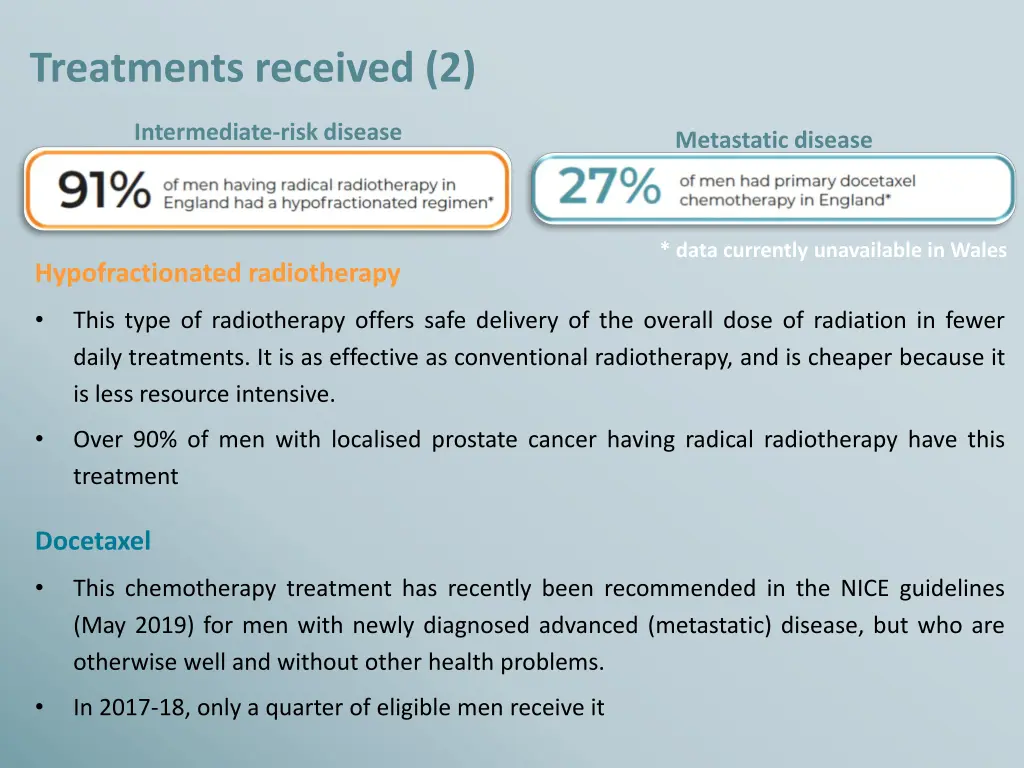 treatments received 2