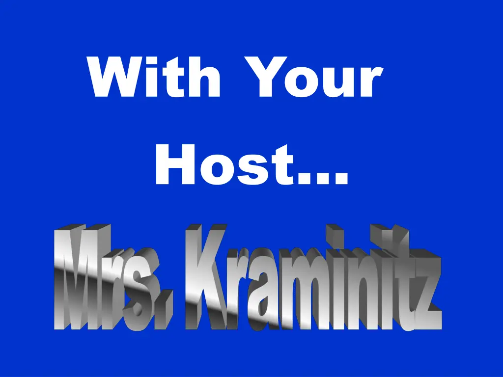 with host