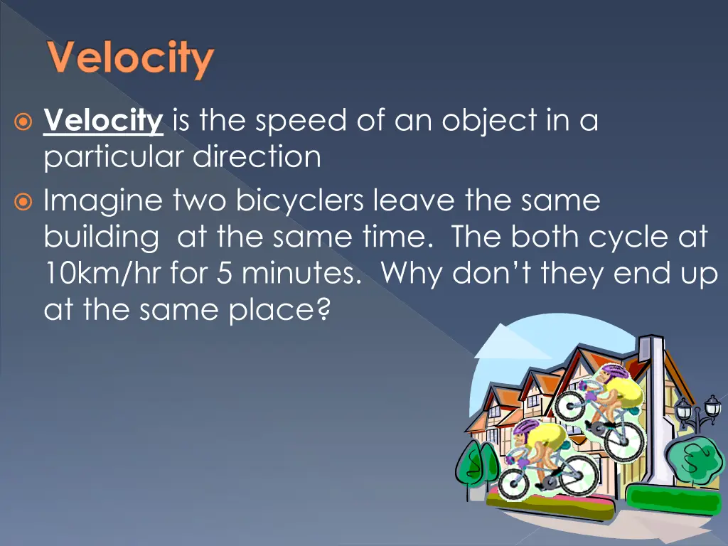 velocity