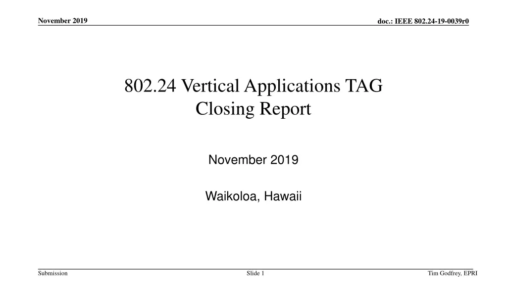 november 2019