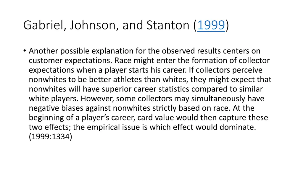 gabriel johnson and stanton 1999