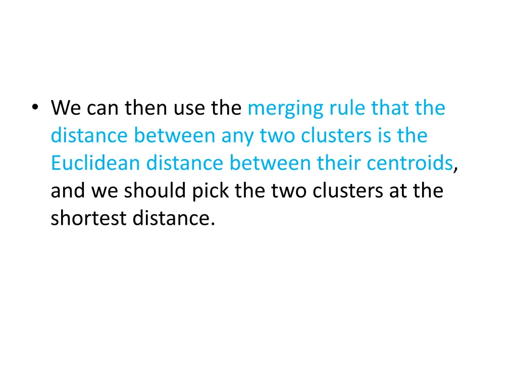 we can then use the merging rule that