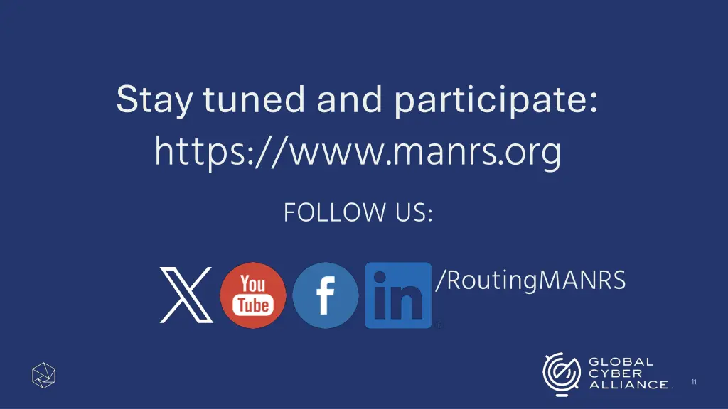 stay tuned and participate https www manrs