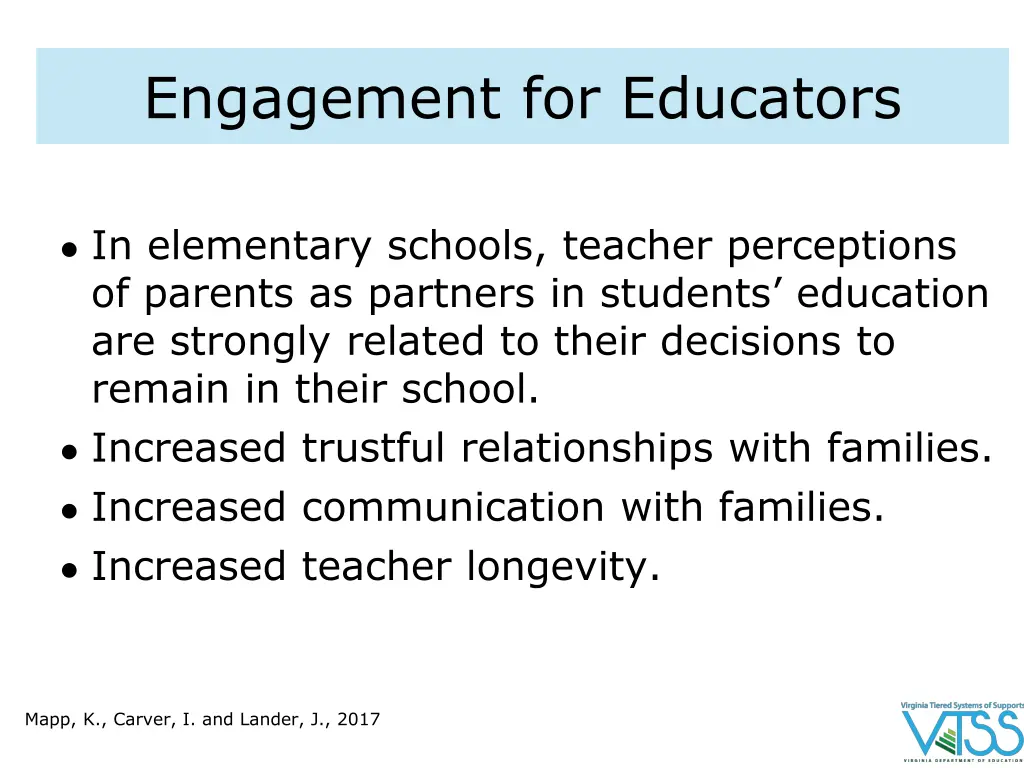 engagement for educators
