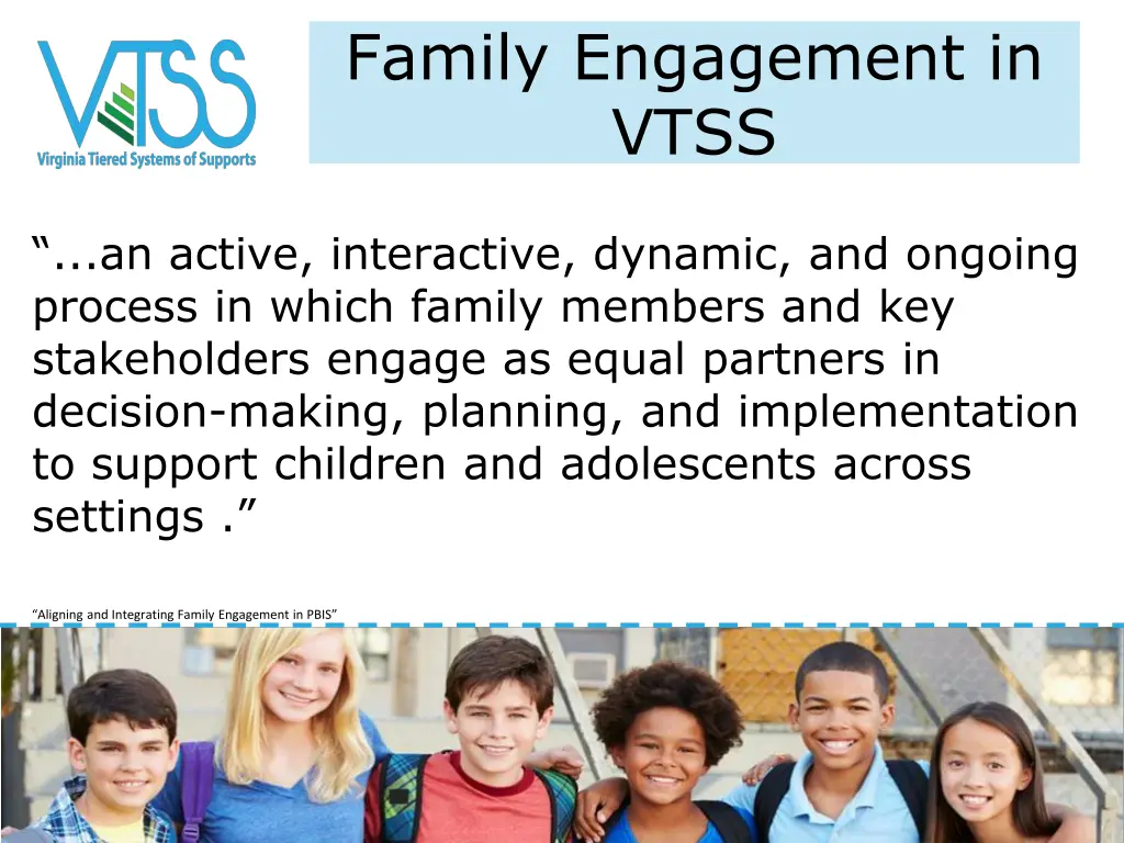family engagement in vtss