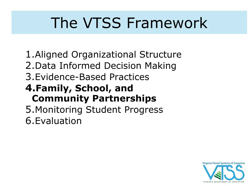 the vtss framework