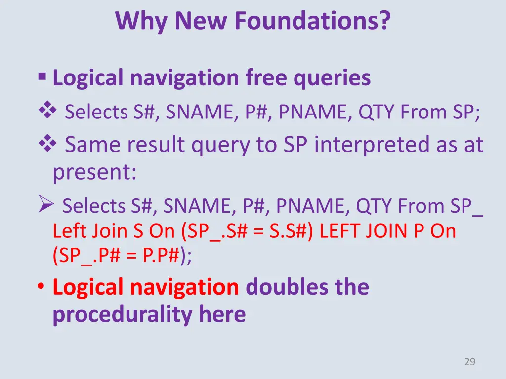 why new foundations 1