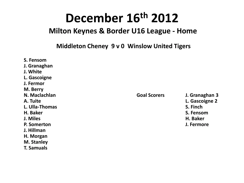 december 16 th 2012 milton keynes border