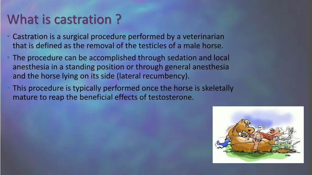 what is castration
