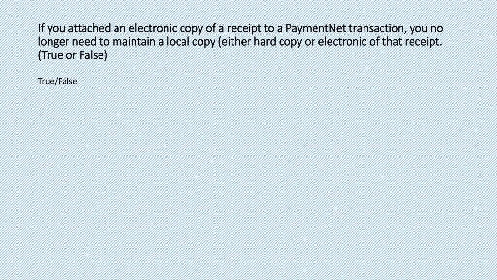 if you attached an electronic copy of a receipt