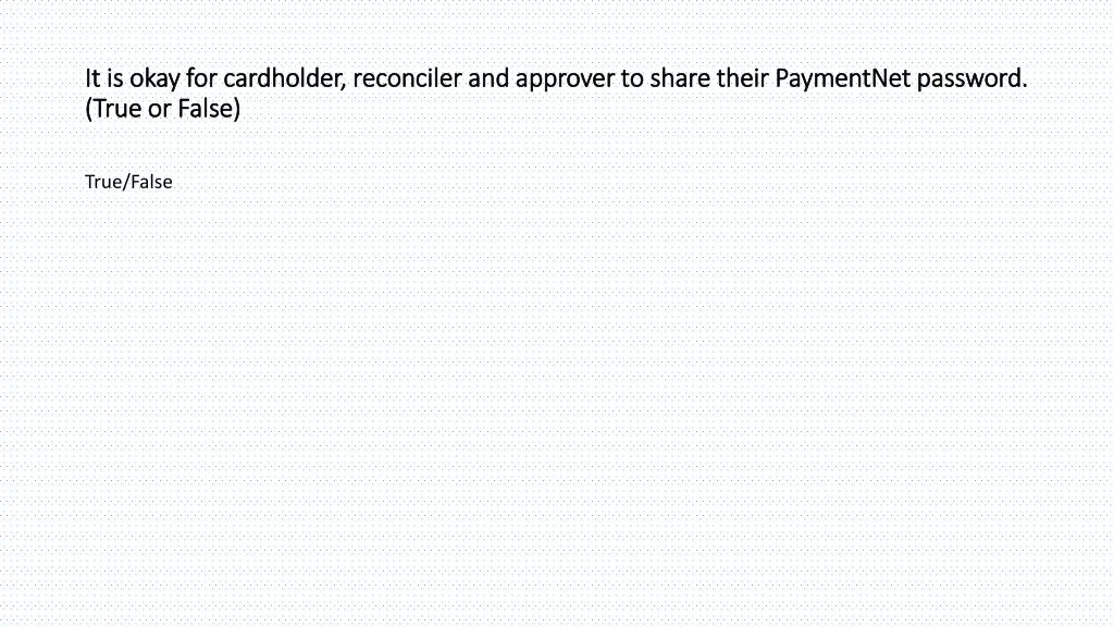it is okay for cardholder reconciler and approver